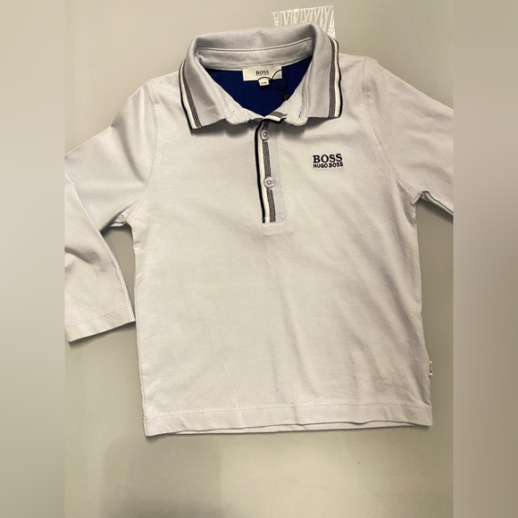 Hugo boss boys polo long sleeve size 3 years - Picture 2 of 8